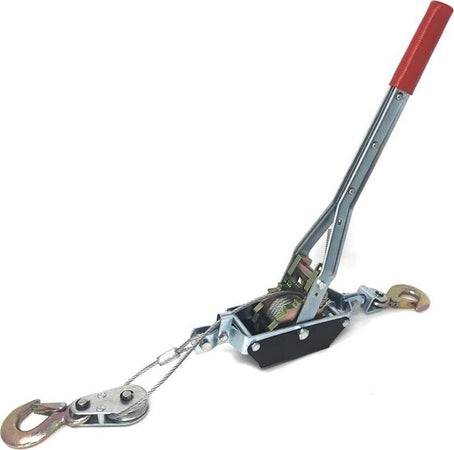 Paranco-Manuale-A-Leva-4-Tonnellate-Doppio-Gancio-4000-Kg-Each