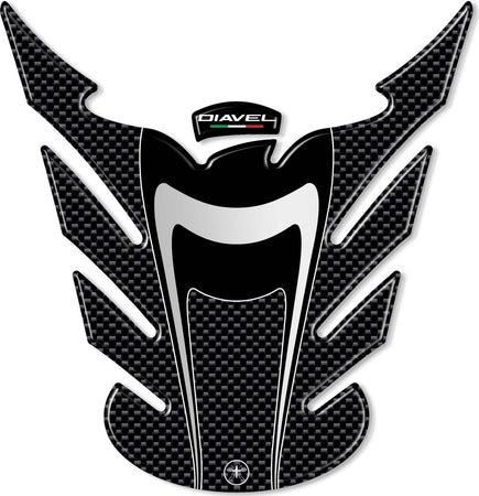 PARASERBATOIO-ADESIVO-3D-RESINA-GEL-CARBONIO-compatibile-per-MOTO-DUCATI-DIAVEL