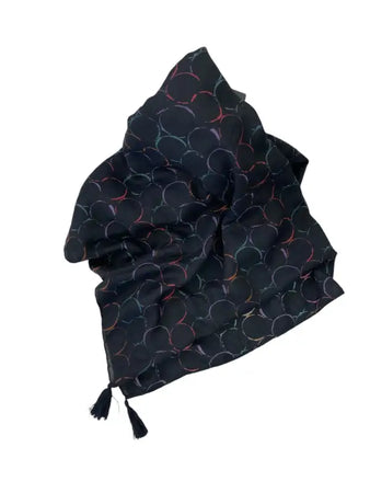 Pashmina - Nero / Taglia Unica - Sciarpe