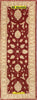 Passatoia-Sultanabad-Gold-236x84cm-Tappeto-Runner-Oro-Rosso-Disegno-Floreale