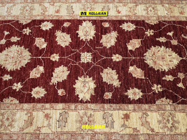 Passatoia-Sultanabad-Gold-236x84cm-Tappeto-Runner-Oro-Rosso-Disegno-Floreale
