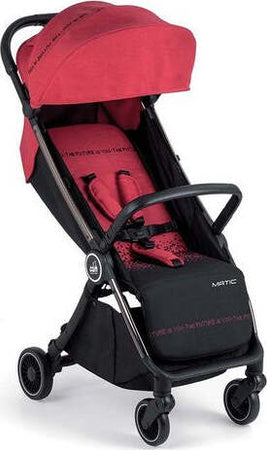 Passeggino-4-ruote-Cam-826-C144-MATIC-Rosso-e-Nero