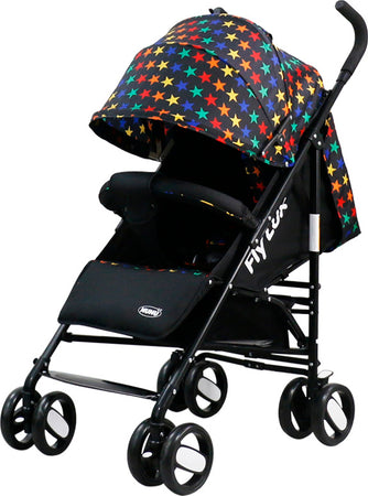 Passeggino Fly Lux Nunu' con Borsa Stelle Colorate Prima infanzia/Passeggini carrozzine e accessori/Passeggini e carrozzine/Passeggini compatti La Casa Del Bebè - Napoli, Commerciovirtuoso.it
