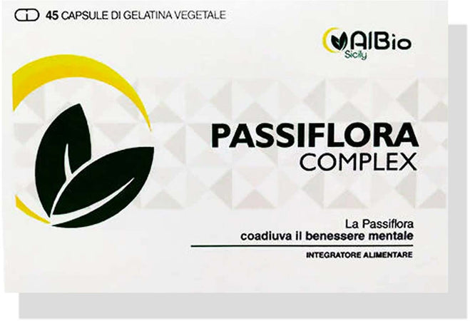Passiflora Complex Con Lavanda, Biancospino, Tiglio per Il Benessere Mentale, Ansia Da Stress e insonnia