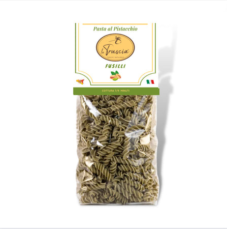 Pasta di Semola di Grano Duro al Pistacchio - Fusilli
