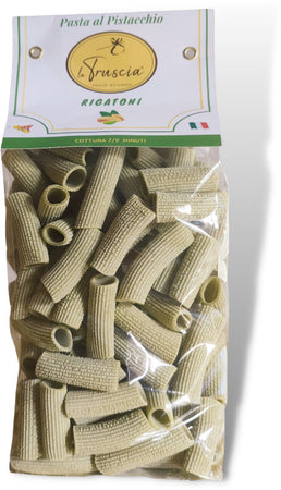 Pasta di Semola di Grano Duro al Pistacchio - Rigatoni