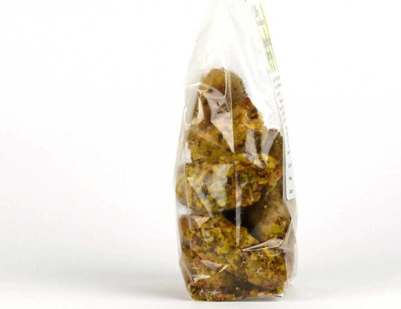 Paste Di Mandorla Al Pistacchio Con 80% Di Mandorle Artigianali Made In Italy Alimentari e cura della casa/Snack dolci e salati/Biscotti/Biscotti per la colazione LiSicily dolci per passione - Alassio, Commerciovirtuoso.it
