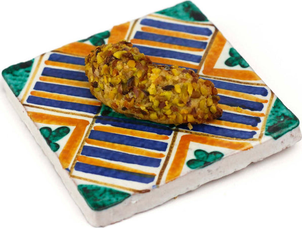 Paste Di Mandorla Siciliane Artigianali 500gr. Al Pistacchio Di Bronte Biscotti Tradizionali Fatti A Mano 100% Mandorle Siciliane e Pistacchio Di Bronte Made In Italy alimentari LiSicily dolci per passione - Alassio, Commerciovirtuoso.it