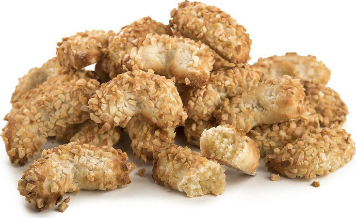 Paste Di Mandorla Siciliane Con Granella Con 80% Di Mandorle Artigianali Made in Italy Alimentari e cura della casa/Snack dolci e salati/Biscotti/Biscotti per la colazione LiSicily dolci per passione - Alassio, Commerciovirtuoso.it