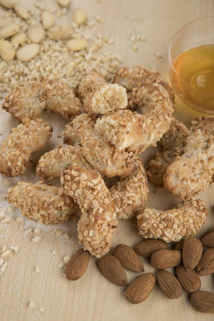 Paste Di Mandorla Siciliane Con Granella Con 80% Di Mandorle Artigianali Made in Italy Alimentari e cura della casa/Snack dolci e salati/Biscotti/Biscotti per la colazione LiSicily dolci per passione - Alassio, Commerciovirtuoso.it