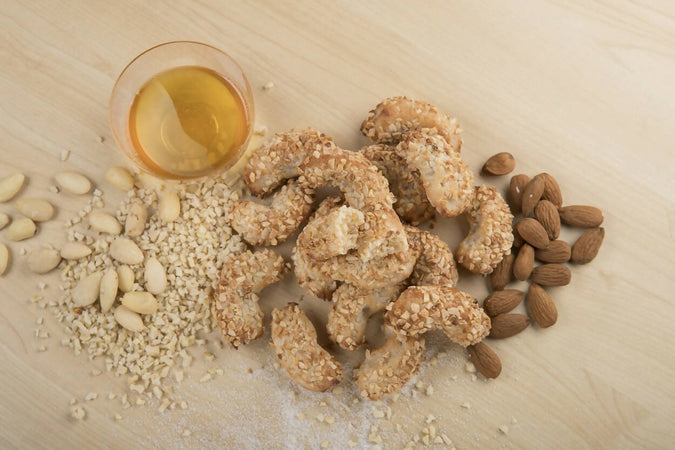 Paste Di Mandorla Siciliane Con Granella Con 80% Di Mandorle Artigianali Made in Italy Alimentari e cura della casa/Snack dolci e salati/Biscotti/Biscotti per la colazione LiSicily dolci per passione - Alassio, Commerciovirtuoso.it