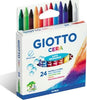 Pastelli a cera - lunghezza 90 mm - diametro 8 5 mm - colori assortiti - Giotto - conf. 24 pezzi Giochi e giocattoli/Attività creative/Accessori per disegnare e colorare/Pastelli Eurocartuccia - Pavullo, Commerciovirtuoso.it