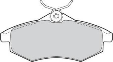Pastiglie Freno Assale Anteriore Senza Contatto Segnalazione Usura Articolo Sv03p0010 Seven Parts O Planet