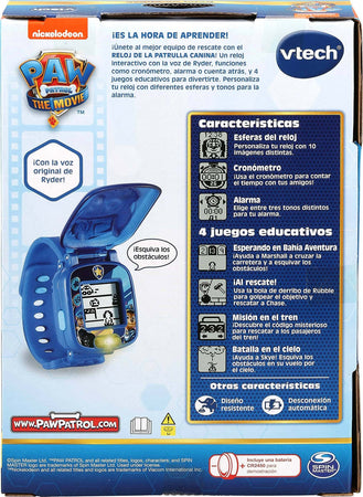 Pat Patrol - Orologio Da Gioco Interattivo Di Chase, Orologio Da Bambino Multifunzione - Versione It Vtech-123-525522 Paw Patrol. Orologio Chase, 3480-525522 Giochi e giocattoli/Elettronica per bambini/Animali interattivi Cartoleria Deja Vu - Crotone, Commerciovirtuoso.it