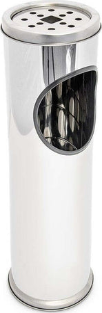 PATTUMIERA ACCIAIO PORTA POSA CENERE 14,5 X 56,5 CM UFFICIO CASA HOTEL NEGOZIO Casa e cucina/Decorazioni per interni/Posacenere Trade Shop italia - Napoli, Commerciovirtuoso.it