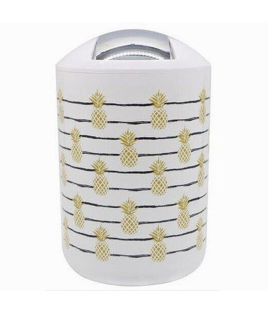 Pattumiera Cestino Secchio Rifiuti Gettacarte Accessorio Bagno Con Ananas 69762