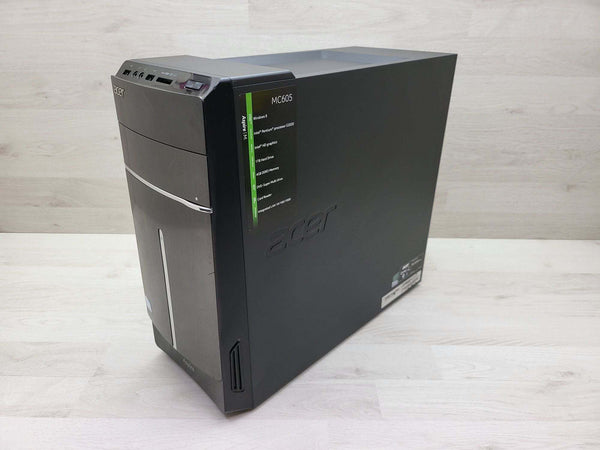 PC Desktop Acer Aspire MC605 I5 3470 Ram 8Gb SSD 240Gb Windows 10 Home Tower - Ricondizionato
