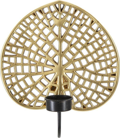 P/Cand Da Muro Lotus Cm 20X8X22,2 Casa e cucina/Decorazioni per interni/Candele e portacandele/Portacandele/Portacandele a parete Led Mall Home - Napoli, Commerciovirtuoso.it
