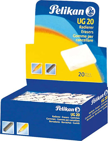 Pelikan-Confezione-da-20-Gomme-Pane-UG-20-Bianca