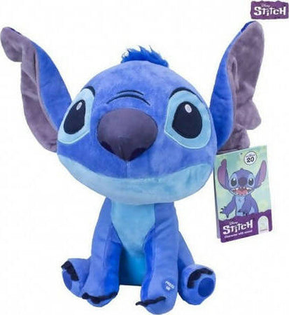 Peluche Disney Lilo & Stitch 30 Cm Stitch Con Suoni Disney - Stitch Knuffel Met Geluid - 30 Cm - Pluche - Lilo & Stitch Knuffel - Disney Knuffel Giochi e giocattoli/Peluche/Animali di peluche Cartoleria Deja Vu - Crotone, Commerciovirtuoso.it