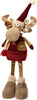 Peluche natalizio renne con cappello e sciarpa decorazione per interno h 50 cm Casa e cucina/Decorazioni per interni/Addobbi e decorazioni per ricorrenze/Decorazioni natalizie/Schiaccianoci MagiediNatale.it - Altamura, Commerciovirtuoso.it
