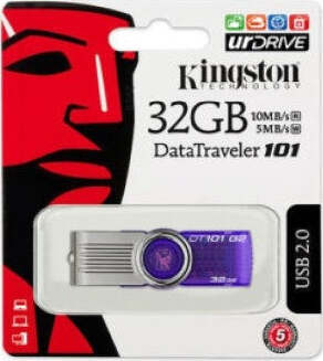 Pen Drive Kingston 32gb 32g Datatraveler 101 G2 Usb Flash Drive Kingston Usb2.0 Elettronica/Informatica/Dispositivi archiviazione dati/Dispositivi archiviazione dati esterni/PenDrive Trade Shop italia - Napoli, Commerciovirtuoso.it