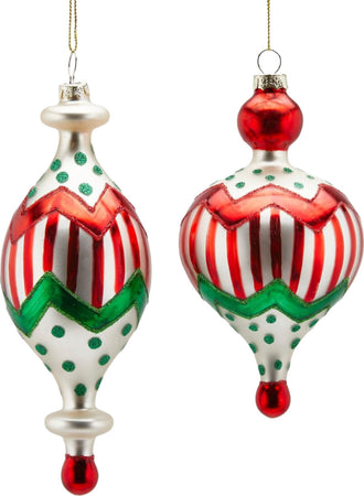 Pendagli per albero di Natale forma a fuso, con campanella da 16 cm, confezione 2 pezzi Casa e cucina/Decorazioni per interni/Addobbi e decorazioni per ricorrenze/Decorazioni natalizie/Addobbi e decorazioni/Campanelli e campanelli da slitta MagiediNatale.it - Altamura, Commerciovirtuoso.it