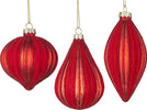 Pendagli per albero di Natale in vetro decorato color Clio Rosso Casa e cucina/Decorazioni per interni/Addobbi e decorazioni per ricorrenze/Decorazioni natalizie/Addobbi e decorazioni/Palle e palline MagiediNatale.it - Altamura, Commerciovirtuoso.it