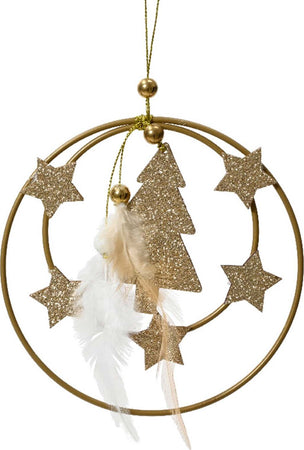 Pendaglio oro con stella e albero di natale decorazione natalizia , 2 pezzi Casa e cucina/Decorazioni per interni/Addobbi e decorazioni per ricorrenze/Decorazioni natalizie/Addobbi e decorazioni/Ciondoli e pendenti MagiediNatale.it - Altamura, Commerciovirtuoso.it