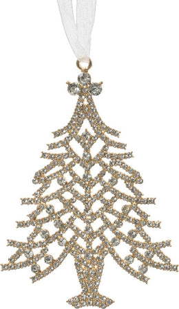 Pendaglio oro e argento a forma di albero di natale decorazione natalizia h 10 cm Casa e cucina/Decorazioni per interni/Addobbi e decorazioni per ricorrenze/Decorazioni natalizie/Addobbi e decorazioni/Ciondoli e pendenti MagiediNatale.it - Altamura, Commerciovirtuoso.it