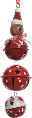 Pendaglio rosso con babbo natale, renna e pupazzo di neve per albero di natale Casa e cucina/Decorazioni per interni/Addobbi e decorazioni per ricorrenze/Decorazioni natalizie/Addobbi e decorazioni/Ciondoli e pendenti MagiediNatale.it - Altamura, Commerciovirtuoso.it