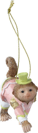 Pendaglio scimmie con corona decorazione natalizia h 8.5 cm Casa e cucina/Decorazioni per interni/Addobbi e decorazioni per ricorrenze/Decorazioni natalizie/Addobbi e decorazioni/Ciondoli e pendenti MagiediNatale.it - Altamura, Commerciovirtuoso.it