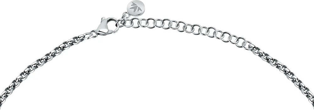 Pendente-MORELLATO-Drops-acciaio-Cuore-/-Quadrifoglio