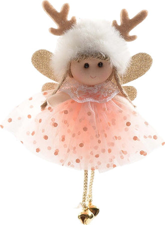 Pendente per albero di Natale Fatine con vestiti rosa e ali da 15 cm Casa e cucina/Decorazioni per interni/Addobbi e decorazioni per ricorrenze/Decorazioni natalizie/Addobbi e decorazioni/Palle e palline MagiediNatale.it - Altamura, Commerciovirtuoso.it