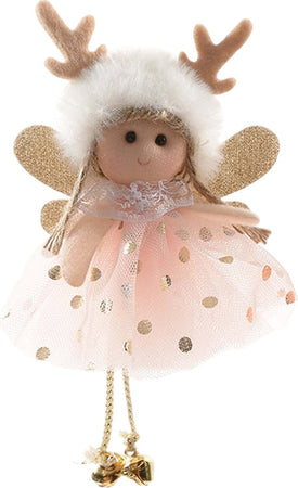Pendente per albero di Natale Fatine con vestiti rosa e ali da 15 cm Casa e cucina/Decorazioni per interni/Addobbi e decorazioni per ricorrenze/Decorazioni natalizie/Addobbi e decorazioni/Palle e palline MagiediNatale.it - Altamura, Commerciovirtuoso.it