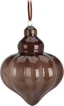 Pendente per albero di Natale, in vetro, colore rame, decorazione natalizia da 10 x 12 cm Casa e cucina/Decorazioni per interni/Addobbi e decorazioni per ricorrenze/Decorazioni natalizie/Addobbi e decorazioni/Ciondoli e pendenti MagiediNatale.it - Altamura, Commerciovirtuoso.it