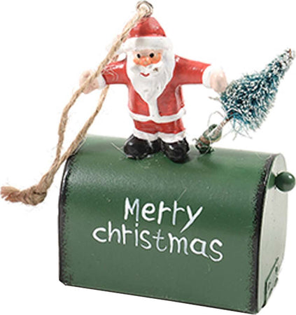 Pendente per albero di Natale Personaggi natalizi su cassetta postale da 9 cm Casa e cucina/Decorazioni per interni/Addobbi e decorazioni per ricorrenze/Decorazioni natalizie/Addobbi e decorazioni/Ciondoli e pendenti MagiediNatale.it - Altamura, Commerciovirtuoso.it