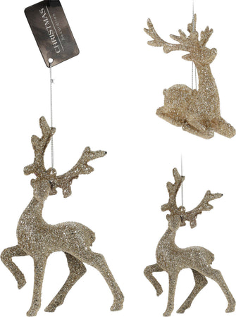 Pendenti per Albero di Natale a forma di Renna, in poliestere, da 15 cm, confezione da 18 pezzi Casa e cucina/Decorazioni per interni/Addobbi e decorazioni per ricorrenze/Decorazioni natalizie/Addobbi e decorazioni/Ciondoli e pendenti MagiediNatale.it - Altamura, Commerciovirtuoso.it