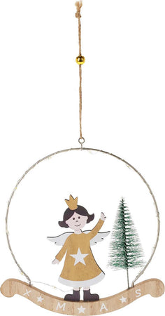 Pendenti per Albero di Natale con angioletti e LED, da 16 cm, confezione da 12 pezzi Casa e cucina/Decorazioni per interni/Addobbi e decorazioni per ricorrenze/Decorazioni natalizie/Addobbi e decorazioni/Ciondoli e pendenti MagiediNatale.it - Altamura, Commerciovirtuoso.it