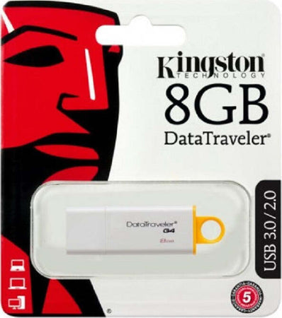 Kingston Datatraveler Pendrive Chiavetta 8gb Usb 3.0/2.0 Dt-g4 8 Gb Memoria Portatile Informatica e Videogiochi > Archiviazione Dati > Penne USB Trade Shop italia - Napoli, Commerciovirtuoso.it