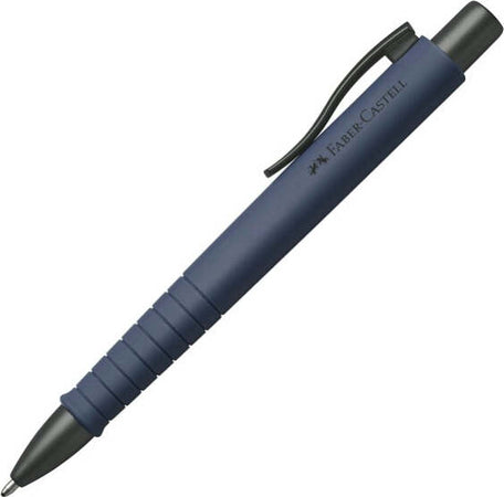 Penna a sfera a scatto Poly Ball - Punta 0 7mm - fusto blu navy - Faber-Castell Cancelleria e prodotti per ufficio/Penne matite scrittura e correzione/Penne e ricariche/Penne roller a inchiostro gel Eurocartuccia - Pavullo, Commerciovirtuoso.it