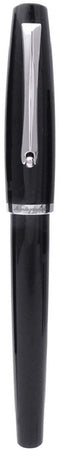 MONTEGRAPPA Penna roller Manager nera minuterie acciaio ISMANRIC