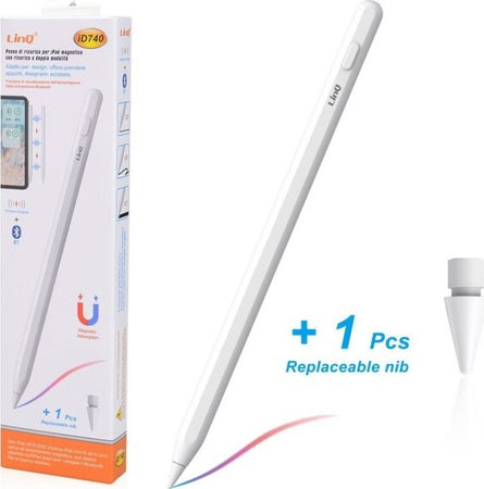 Penna-Apple-Ipad-Magnetica-Wireless-Con-Ricarica-Doppia-Modalità-Bluetooth-Id740