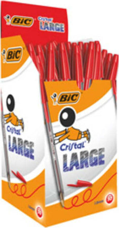 Penna-bic-cristal-large-rosso-cf.50