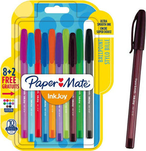 Penna-Inkjoy-100-10-pezzi-Paper-Mate