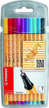 Penna-Stabilo-Point-Astuccio-10-pezzi