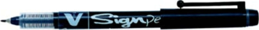 Pennarello V Signpen punta feltro - punta 2 mm - nero - Pilot Cancelleria e prodotti per ufficio/Penne matite scrittura e correzione/Penne e ricariche/Penne a punta porosa Eurocartuccia - Pavullo, Commerciovirtuoso.it