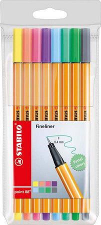 Penne-Stabilo-Point-88-Pastel-8-pezzi