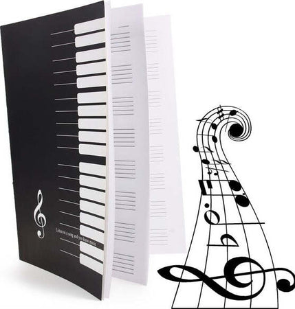 Pentagramma-Quaderno-A4-Maxi-Musica-Spartiti-Spartito-Musicale-30-Fogli