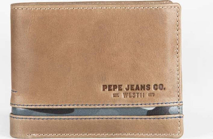 Pepe Jeans Porta carte di Credito orizzontale Delta Marrone Moda/Uomo/Accessori/Portafogli e porta documenti/Portafogli Scontolo.net - Potenza, Commerciovirtuoso.it
